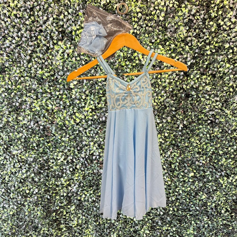 Light Blue Weissman Dance Dress Costume
